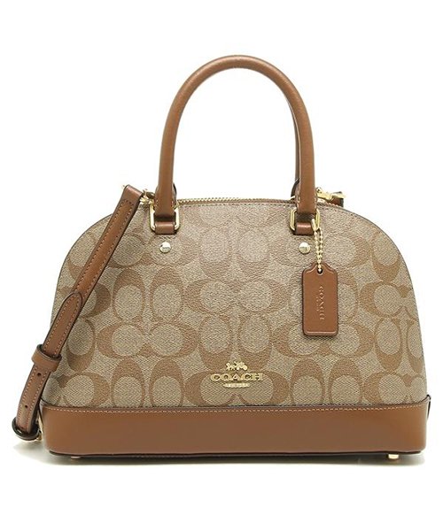 COACH(コーチ)/コーチ ハンドバッグ ショルダーバッグ アウトレット レディース COACH F27583 IME74 カーキ ブラウン/img04