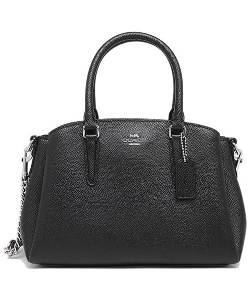 COACH(コーチ)/コーチ トートバッグ ショルダーバッグ アウトレット レディース COACH F28977 SVBK ブラック シルバー/img04