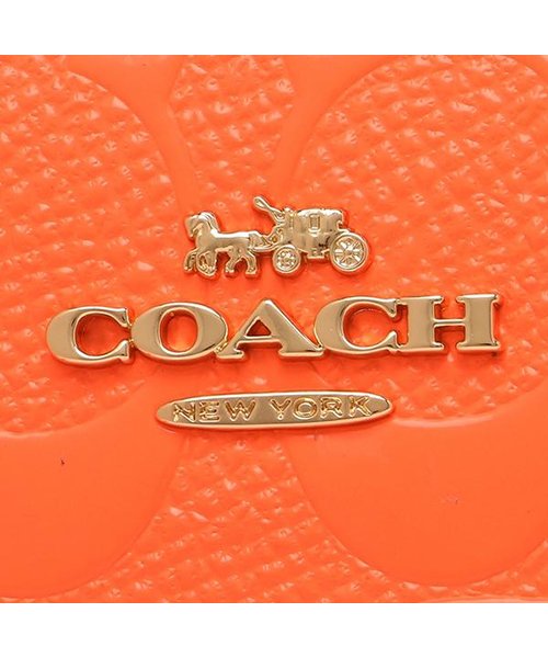 COACH(コーチ)/コーチ 折財布 アウトレット レディース COACH F38709 IMBCD オレンジ/img05