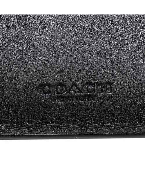 COACH(コーチ)/コーチ 折財布 アウトレット COACH F75371 BLK ブラック/img05