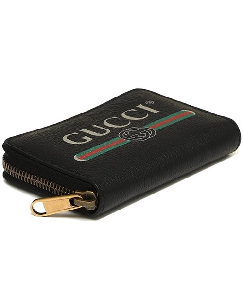 GUCCI(グッチ)/グッチ コインケース メンズ　レディース GUCCI 496319 0GCAT 8163 Credit Card Case ブラック/img06