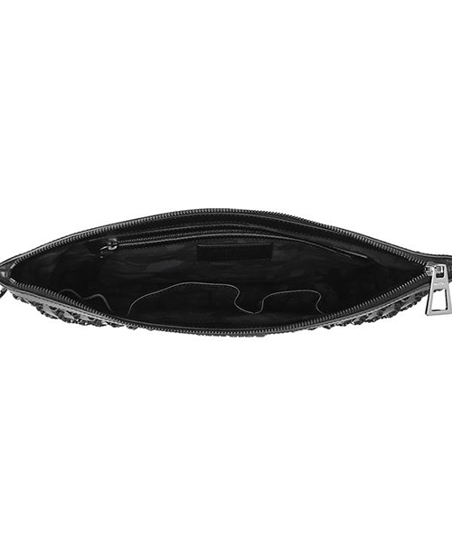 ジミーチュウ クラッチバッグ メンズ JIMMY CHOO DEREK BLACK ブラック