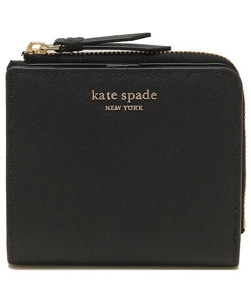kate spade new york(ケイトスペードニューヨーク)/ケイトスペード 折財布 アウトレット レディース KATE SPADE WLRU5431 001 ブラック/img04