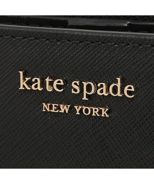 kate spade new york(ケイトスペードニューヨーク)/ケイトスペード 折財布 アウトレット レディース KATE SPADE WLRU5431 001 ブラック/img05