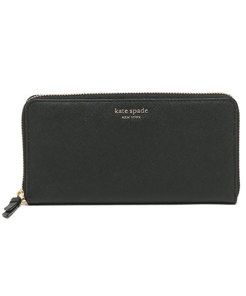 kate spade new york(ケイトスペードニューヨーク)/ケイトスペード 長財布 アウトレット レディース KATE SPADE WLRU5448 001 ブラック/img04