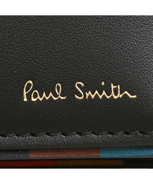 Paul Smith(ポールスミス)/ポールスミス 折財布 メンズ PAUL SMITH 4833－AEDGE 79 ブラック マルチカラー/img05