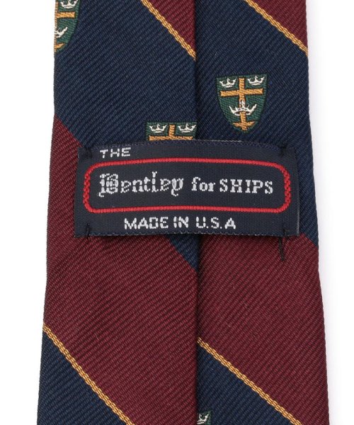 SHIPS MEN(シップス　メン)/Bentley Cravats: COAT OF ARMS(紋章) ストライプ ネクタイ/img02