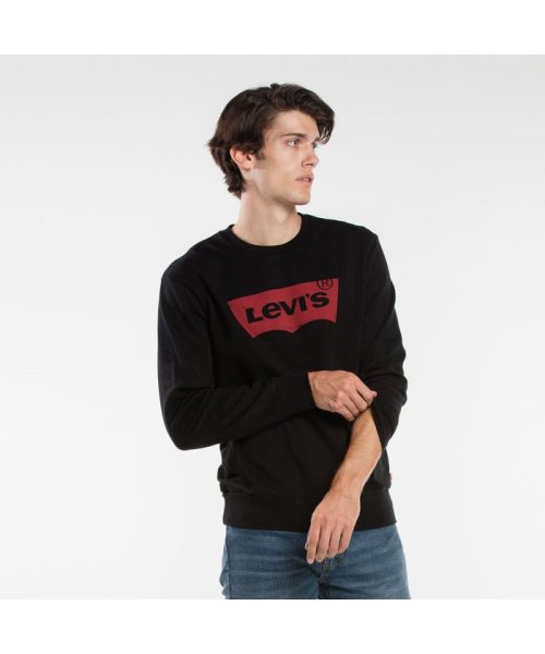 Levi's(リーバイス)/【至極の逸品】バットウィングロゴスウェットシャツ ブラック/img02