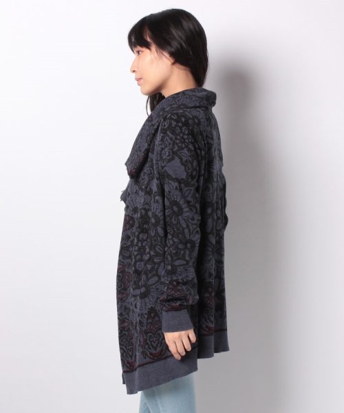 Desigual(デシグアル)/WOMAN FLAT KNIT THIN GAUGE JACKET/img01