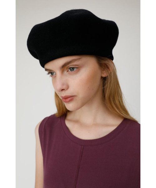 moussy(マウジー)/BASIC WOOL BERET/img04