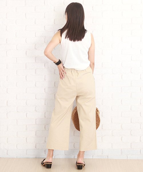 セール ゆったりワイドパンツ レディース 可愛い オフィスカジュアル シンプル 普段着 万能 ヘビロテ S S Ra 2160 アフェリーチェ Afelice Magaseek