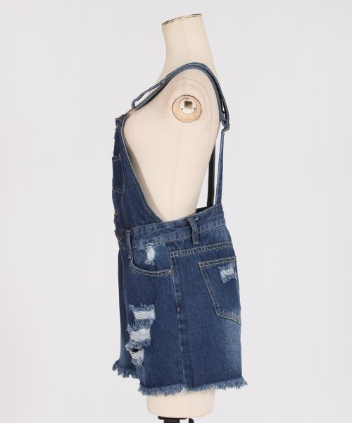 セール ヴィンテージ風ダメージデニムショートパンツサロペット ジュリアブティック Julia Boutique Magaseek セール ヴィンテージ風ダメージデニムショートパンツサロペット ジュリアブティック Julia Boutique Magaseek