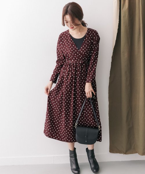 クーポン セール 63 Off Doors ドットカシュクールガウンワンピース アーバンリサーチ アウトレット Urban Research Outlet Magaseek