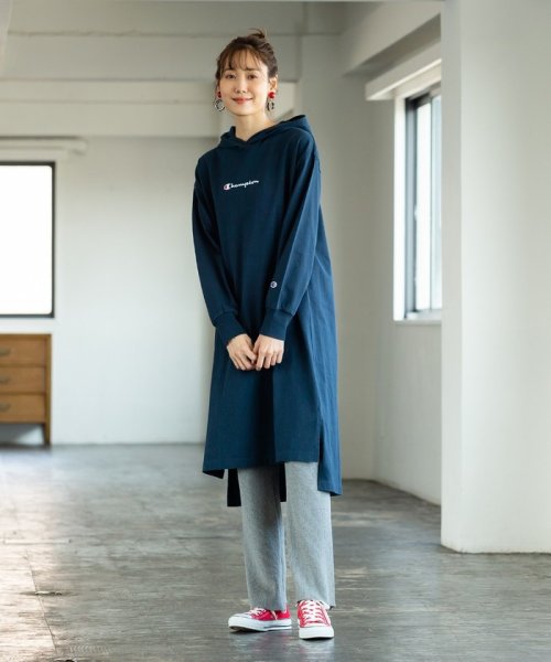 セール Champion チャンピオン フーディーワンピース コーエン Coen Magaseek