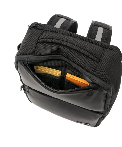 エンゲージメント リュック ENGAGEMENT BACKPACK バックパック ビジネスリュック 耐水 A4 EGCBP－001 ジップポケット ×2 内蔵］
