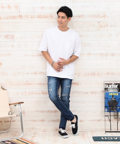 ヘビーウエイトポケット付き7分袖tシャツ 7分袖 Tシャツ メンズ 七分袖 制菌 防臭 ジギーズショップ Jiggys Shop Magaseek