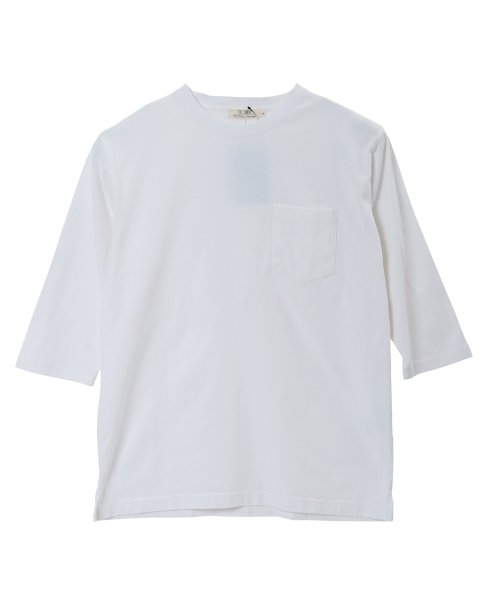 ヘビーウエイトポケット付き7分袖tシャツ 7分袖 Tシャツ メンズ 七分袖 制菌 防臭 ジギーズショップ Jiggys Shop Magaseek