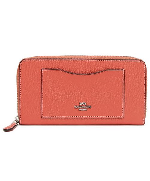 COACH(コーチ)/COACH 財布 アウトレット コーチ F54007 クロスグレインレザー アコーディオン ジップウォレット 長財布/img83