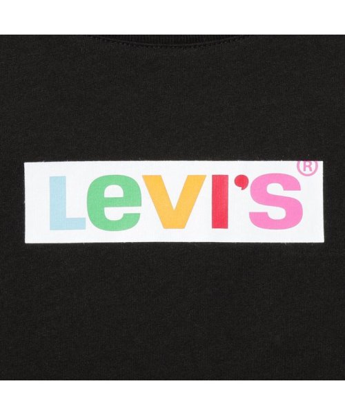 Levi's(リーバイス)/グラフィックオーバーサイズTシャツ RAINBOW BOX TAB METEORITE/img06