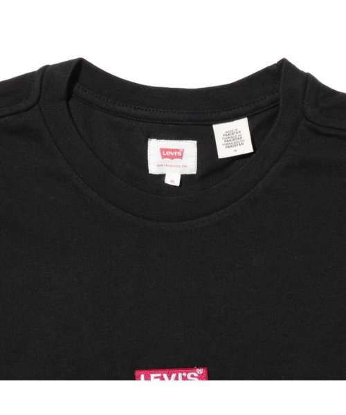 Levi's(リーバイス)/リラックスグラフィックTシャツ  BABY TAB BLACK + CRIMSON EMBROIDERY/img03