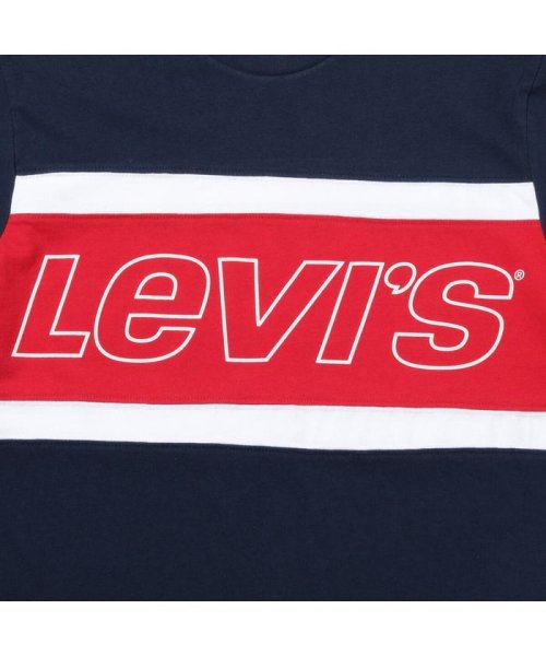 Levi's(リーバイス)/カラーブロックTシャツ JERSEY COLORBLOCK DRESS BLUES/ WHITE/img06
