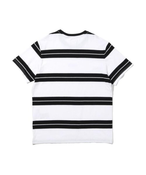 Levi's(リーバイス)/リラックスグラフィックTシャツ BABY TAB BOLT STRIPE WHITE/ BLACK STRIPE/img02
