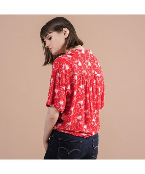 Levi's(リーバイス)/PALOMA シャツ FLIPPED FLORAL BRILLIANT RED/img03