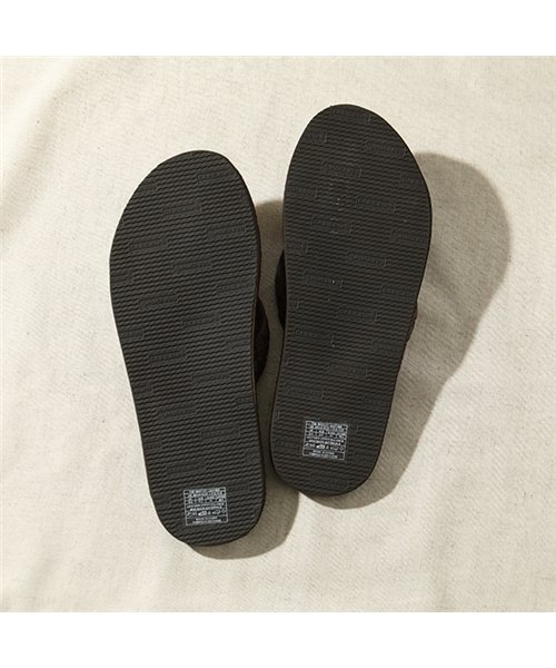 RAINBOWSANDALS(レインボーサンダル)/301 ALTWS レザー イントレチャート編みトング サンダル ビーチ サンダル ビーサン カラー2色 メンズ /img02