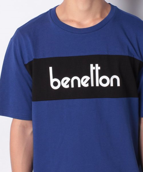 BENETTON (mens)(ベネトン（メンズ）)/パネルロゴ半袖Tシャツ・カットソー/img31