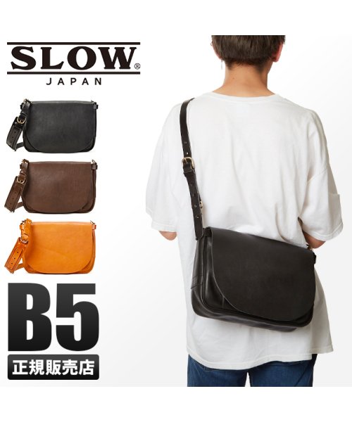 スロウ ボーノ ショルダーバッグ メンズ レディース 本革 B5 Slow Bono 49s128gh スロウ Slow Magaseek