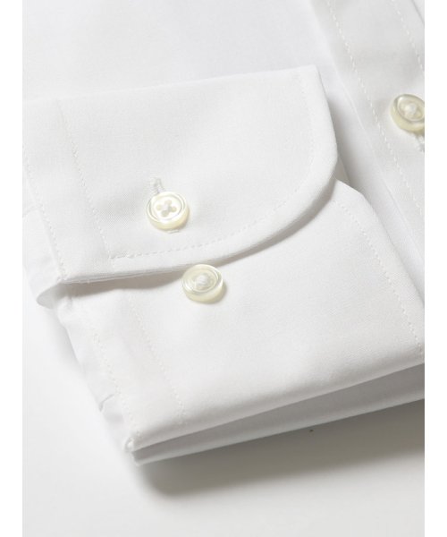 TAKA-Q(タカキュー)/形態安定スリムフィットブロードレギュラーカラー長袖ビジネスドレスシャツワイシャツ/img02