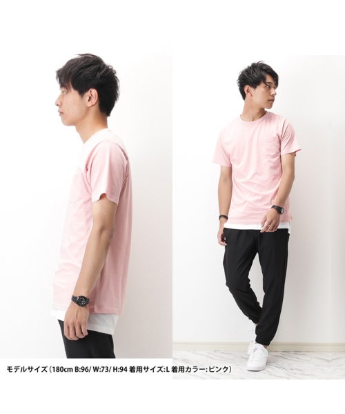 MAC HOUSE(men)(マックハウス（メンズ）)/Navy ネイビー オーガニックコットン ポケットTシャツ MH/03489SS－1/img17