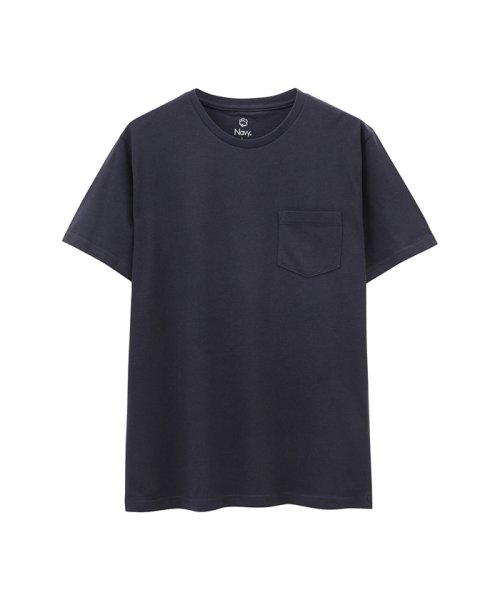 MAC HOUSE(men)(マックハウス（メンズ）)/Navy ネイビー オーガニックコットン ポケットTシャツ MH/03489SS－1/img29