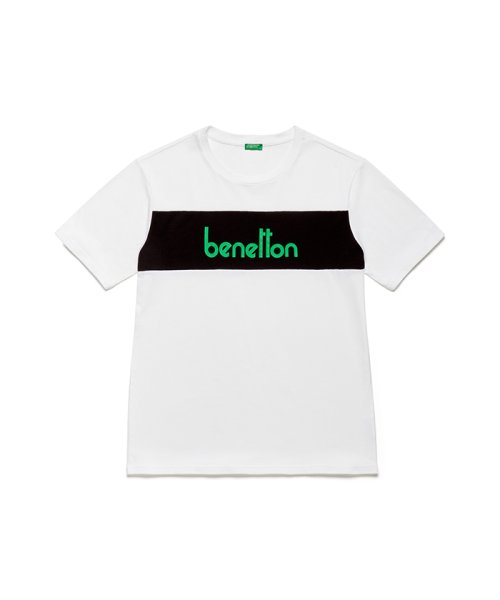 BENETTON (mens)(ベネトン（メンズ）)/パネルロゴ半袖Tシャツ・カットソー/img04