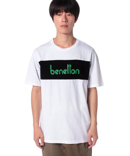 BENETTON (mens)(ベネトン（メンズ）)/パネルロゴ半袖Tシャツ・カットソー/img05