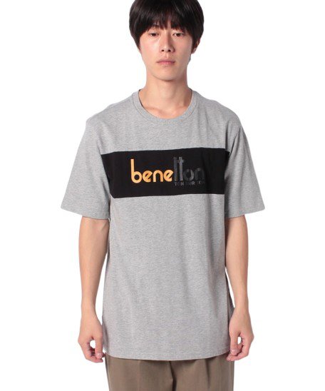 BENETTON (mens)(ベネトン（メンズ）)/パネルロゴ半袖Tシャツ・カットソー/img15