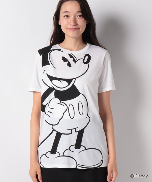 BENETTON (women)(ベネトン（レディース）)/【Disney（ディズニー）コラボ】ミッキーマウス半袖Tシャツ・カットソー/img06