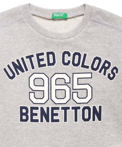 BENETTON (UNITED COLORS OF BENETTON BOYS)(ユナイテッド　カラーズ　オブ　ベネトン　ボーイズ)/クラシックロゴスウェットトップス/img01