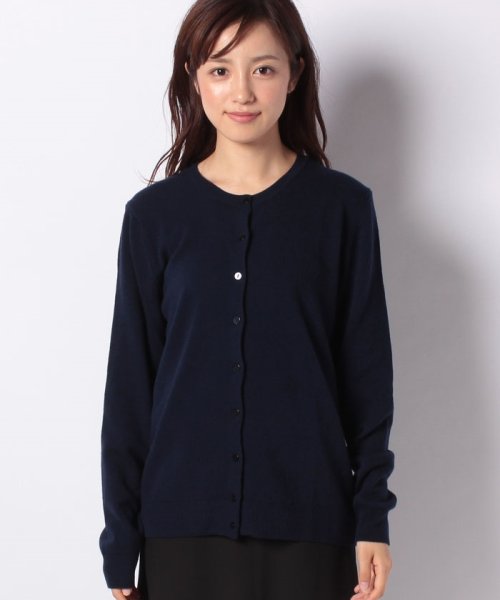 BENETTON (women)(ベネトン（レディース）)/バージンウールラウンドネックカーディガン/img41