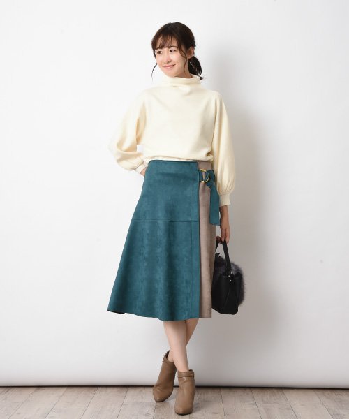 INTERPLANET(インタープラネット)/総針ボトルネックボリューム袖プルオーバー/img05