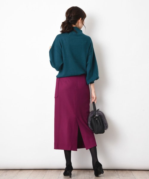 INTERPLANET(インタープラネット)/総針ボトルネックボリューム袖プルオーバー/img12