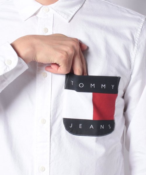 TOMMY JEANS(トミージーンズ)/フラッグロゴポケットシャツ/img04