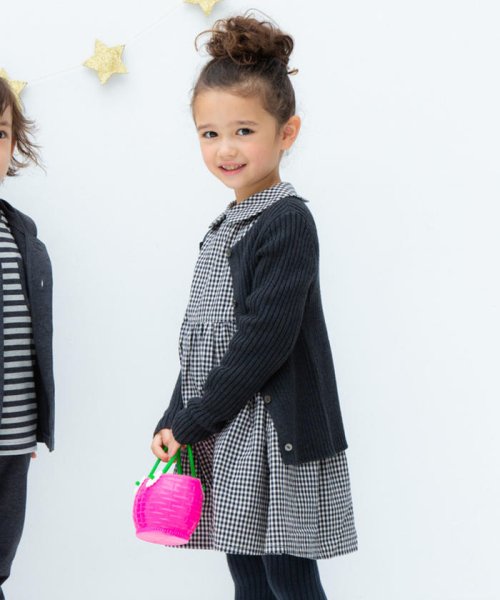 セール トドラー ギンガムチェック丸襟ワンピース バースデーパーティ Birthday Party Magaseek