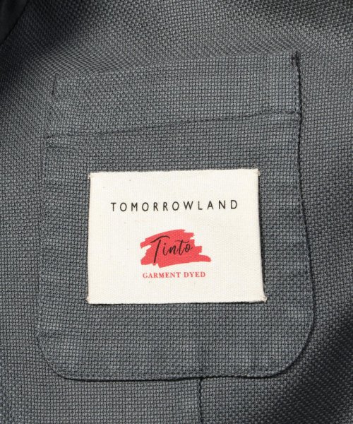 TOMORROWLAND MENS(TOMORROWLAND MENS)/ホップサックガーメントダイ 段返り3Bテーラードジャケット TINTO/img08