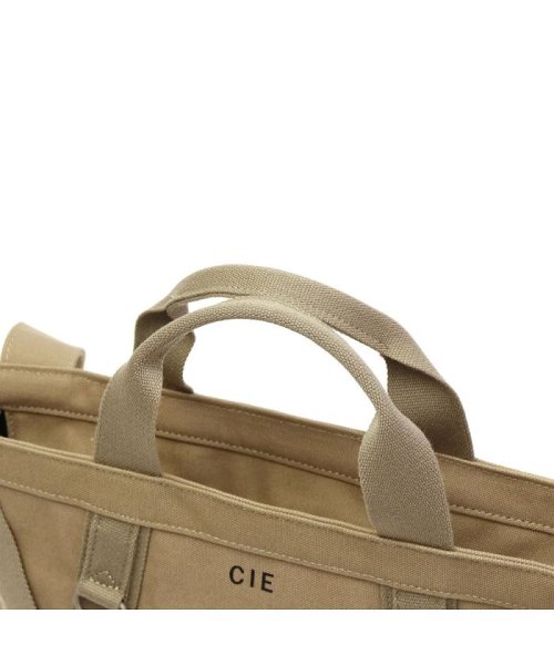 CIE(シー)/CIE  2WAY トートバッグ シー DUCK CANVAS TOTE－M ダック 041801/img15