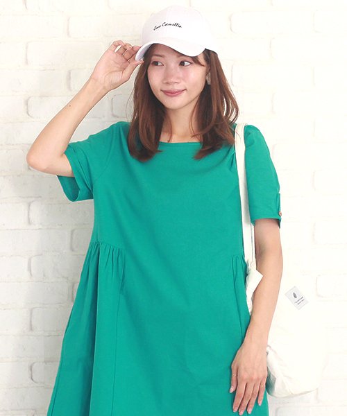 クーポン開催中 セール 54 Off 半袖シンプルワンピース レディース 半袖 きれいめ 春 夏 40代 30代ファッションシンプル Vl 5166 S S アミュレット Amulet Magaseek