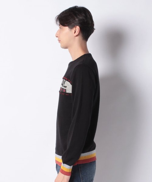 Desigual(デシグアル)/MAN FLAT KNIT PULLOVER LONG SLEEVE/img01