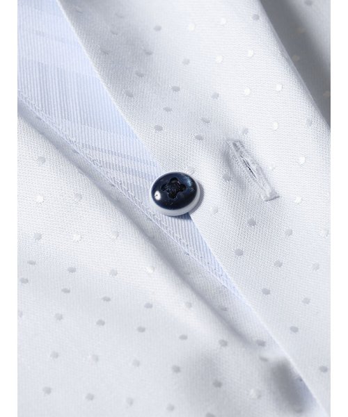 TAKA-Q(タカキュー)/イージーケア レギュラーフィット 3枚衿ボタンダウン長袖ビジネスドレスシャツワイシャツ/img04