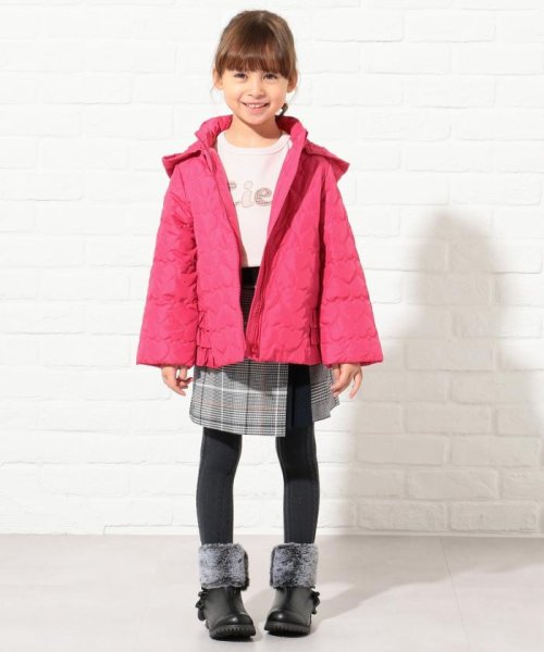 セール 110 140cm ハートキルト中綿コート 組曲kids Kumikyoku Kids Magaseek