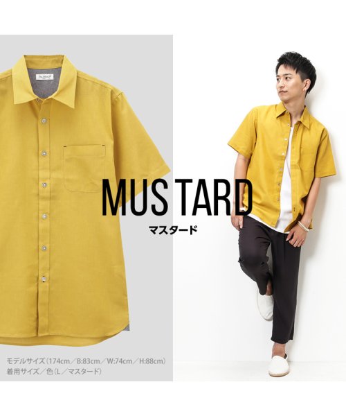 MAC HOUSE(men)(マックハウス（メンズ）)/Free Nature Linen 半袖シャツ NG193－MF011/img10